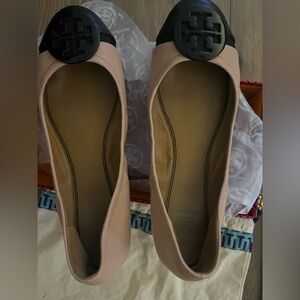 Tory Burch Cap Toe Minnie Travel Flats